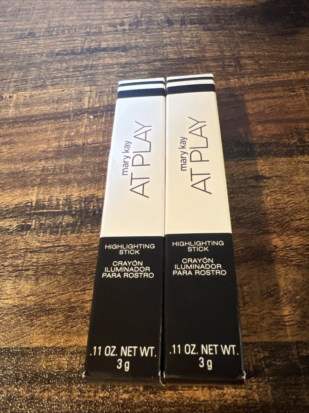 Mary Kay At Play Rose Gold Highlighting Stick #120915 NEW Lot Of 2